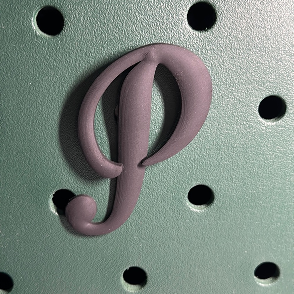 Alphabet BOGG BAG Inspired Decor Letter “P” - #106